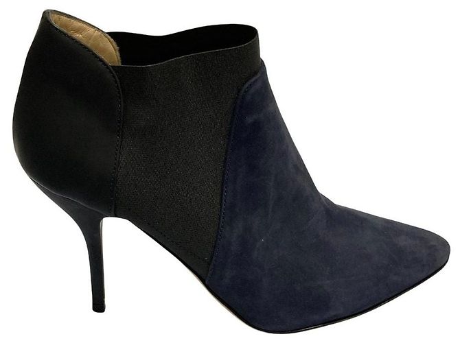 Jimmy Choo Stiefeletten Blau Marineblau - Ansicht 5