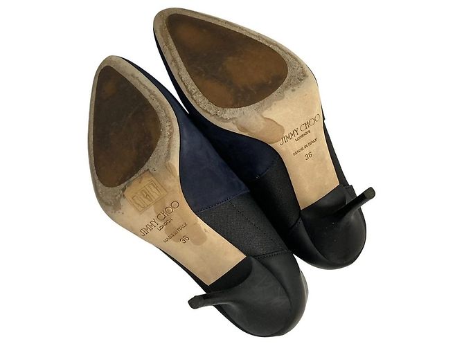 Jimmy Choo Stiefeletten Blau Marineblau - Ansicht 6