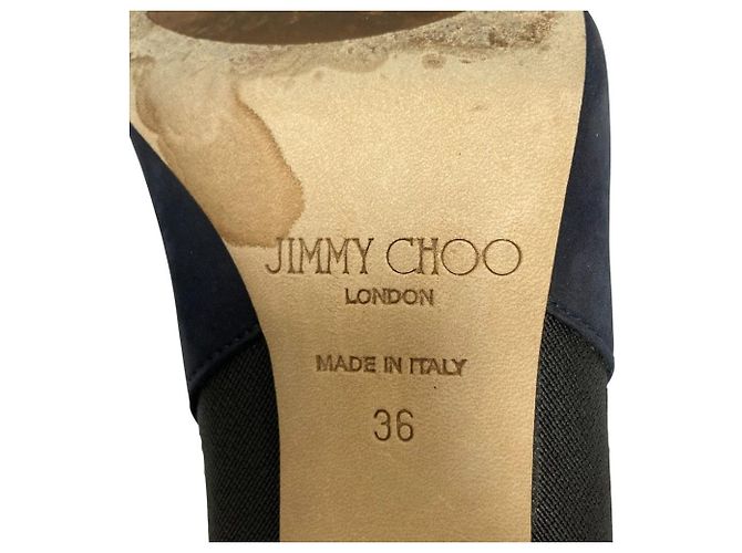 Jimmy Choo Stiefeletten Blau Marineblau - Ansicht 7