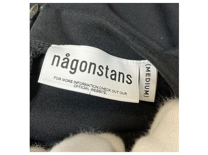 Autre Marque nagonstans asymmetry docking pullover Schwarz - Ansicht 7