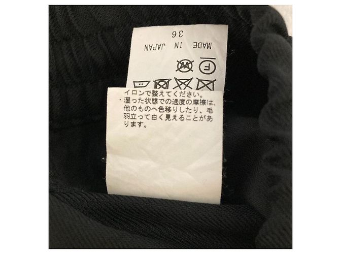 Autre Marque Pantaloni con Pieghe Centrali CINOH Nero - vista 5