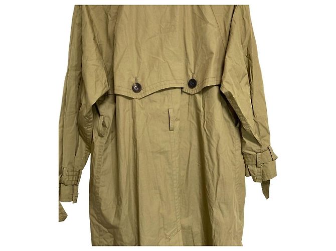 Autre Marque Deuxieme Classe good vibe Trench Coat Beige - vista 7