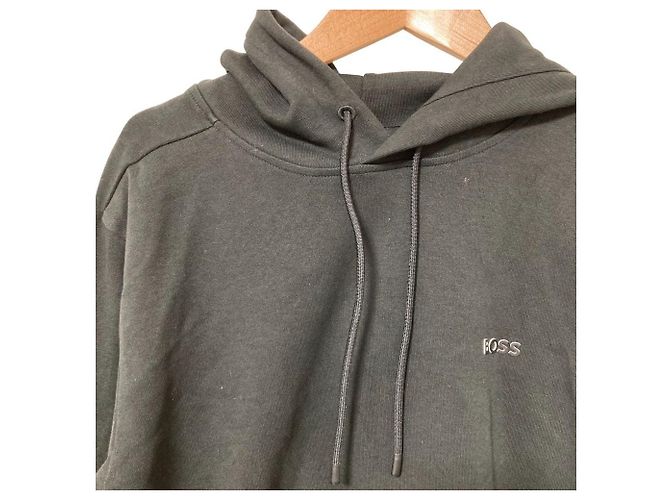 Hugo Boss Soody x Pullover Hoodie Noir - vue 3