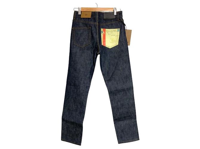 Vaqueros de denim azul Burberry - vista 2