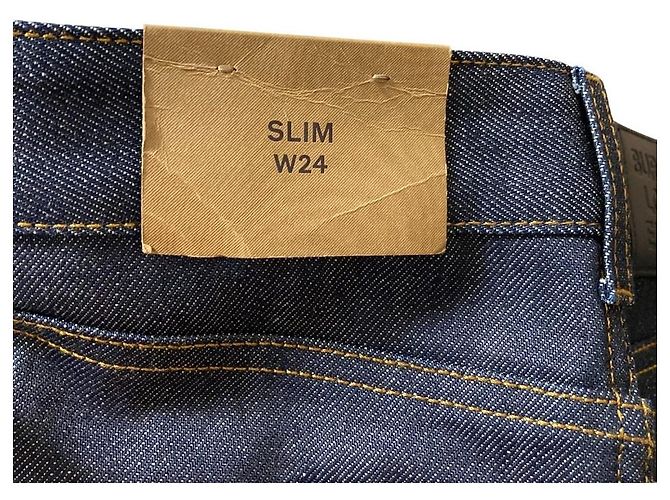 Vaqueros de denim azul Burberry - vista 9