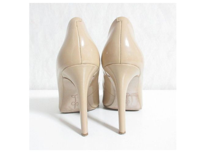 Autre Marque Lackleder-Pumps von Jessica Simpson Beige - Ansicht 3
