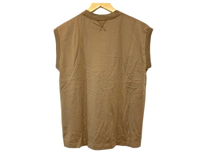 Autre Marque Top senza maniche BLAMINK con logo ricamato Marrone - vista 2