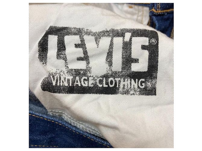 Autre Marque Levi's Vintage Clothing 606 Denim Pants Blu - vista 11