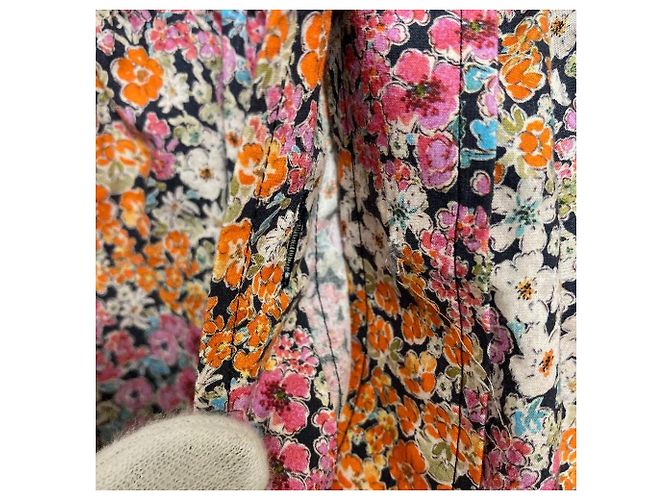 Autre Marque Abito camicia lungo a stampa floreale CYCLAS Multicolore - vista 11