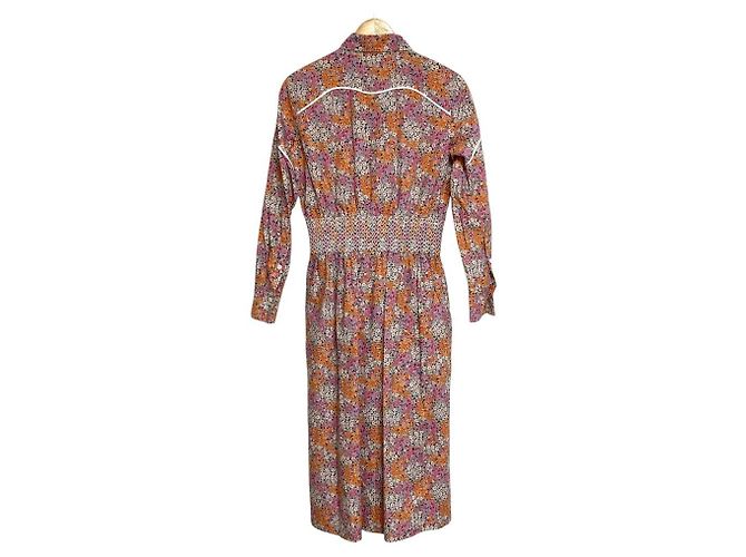 Autre Marque Abito camicia lungo a stampa floreale CYCLAS Multicolore - vista 2