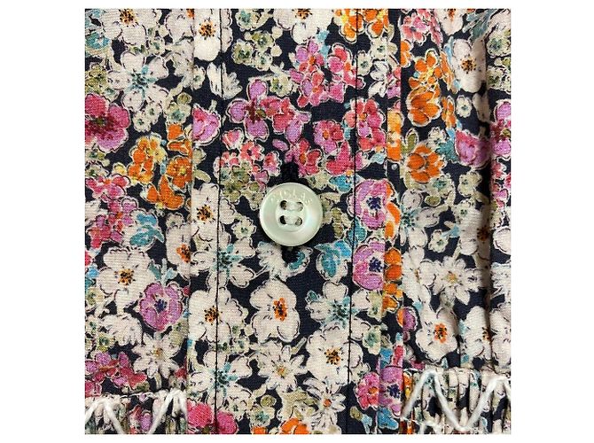Autre Marque Abito camicia lungo a stampa floreale CYCLAS Multicolore - vista 4