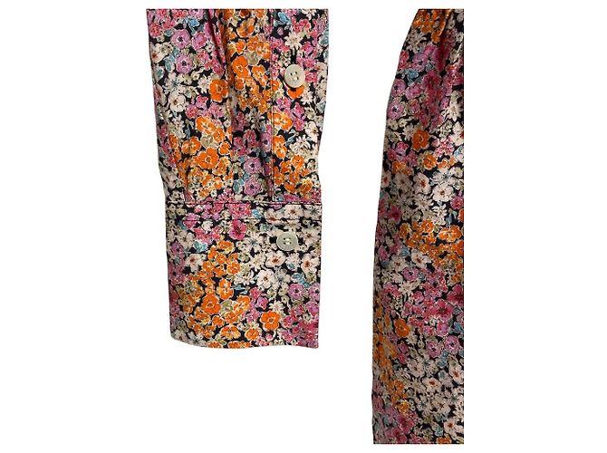 Autre Marque Abito camicia lungo a stampa floreale CYCLAS Multicolore - vista 6
