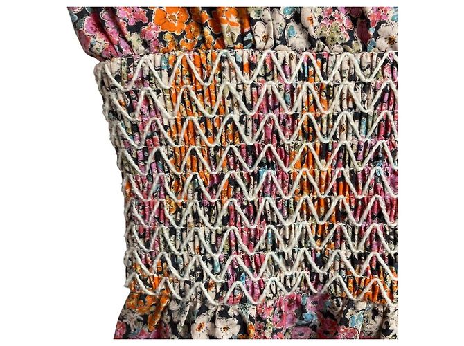 Autre Marque Abito camicia lungo a stampa floreale CYCLAS Multicolore - vista 7
