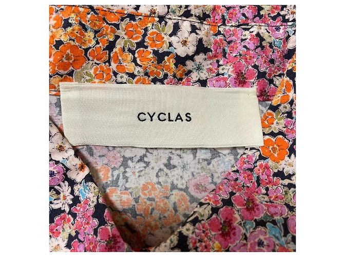 Autre Marque Abito camicia lungo a stampa floreale CYCLAS Multicolore - vista 8