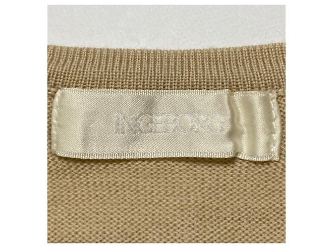 Autre Marque Ingeborg Camellia Wool Knit Beige - vue 3
