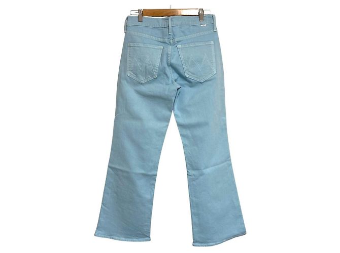 Autre Marque Pantalones de denim Mother THE BOOKIE FLOOD Azul Azul claro - vista 2