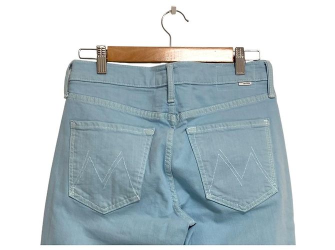 Autre Marque Pantalones de denim Mother THE BOOKIE FLOOD Azul Azul claro - vista 3