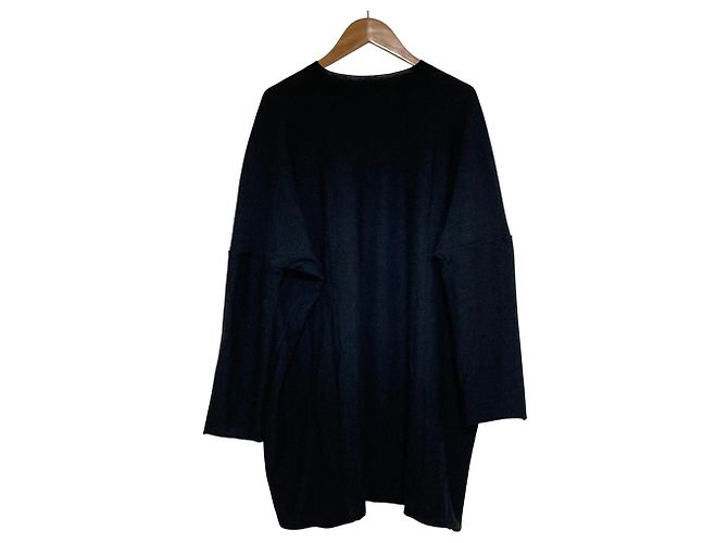 Jersey de punto oversized con cuello en V COMME des GARCONS Negro - vista 2