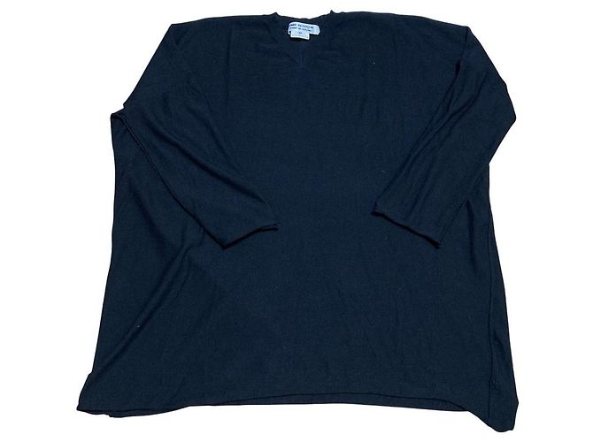 Jersey de punto oversized con cuello en V COMME des GARCONS Negro - vista 3