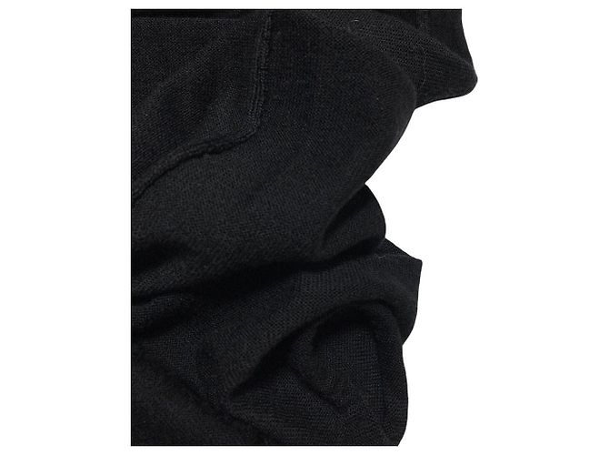 Jersey de punto oversized con cuello en V COMME des GARCONS Negro - vista 9