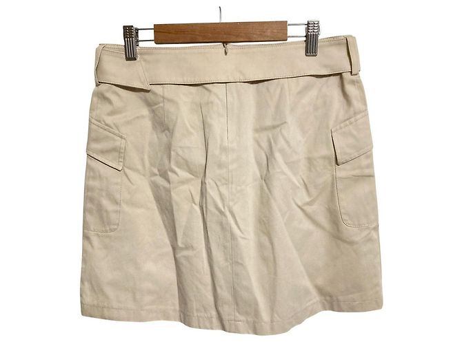 Minifalda de lana S Max Mara Beige - vista 2