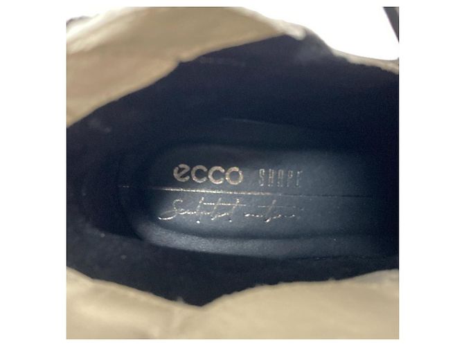 Autre Marque Bottines en cuir ECCO Blanc - vue 5