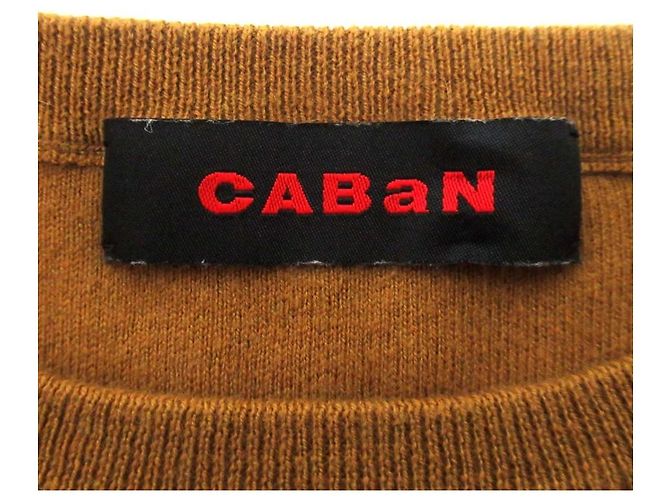 Autre Marque Jersey de punto de algodón y cashmere CABaN Amarillo - vista 6