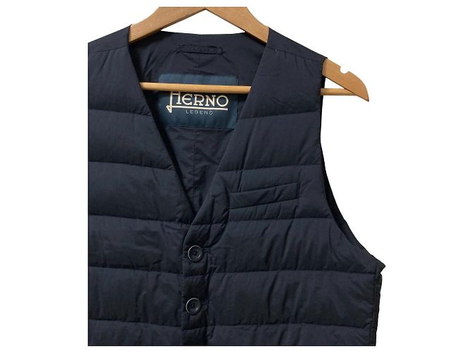 Autre Marque Chaleco de Plumas Herno Legend Azul Azul marino - vista 2