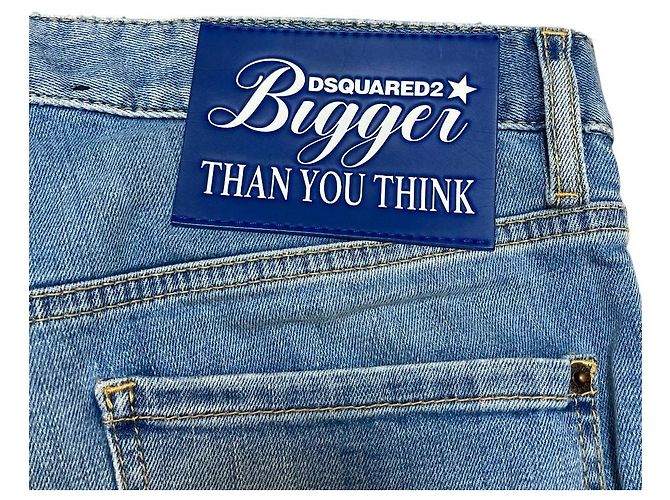 DSQUARED2 RICHARD JEAN Denim Pants Blue - view 5