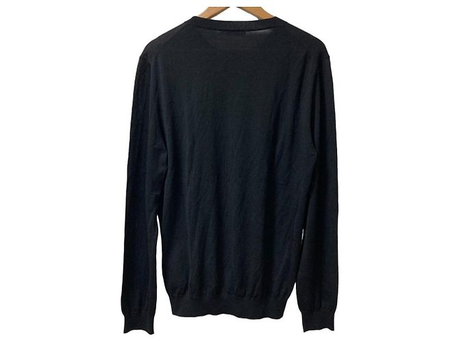 Valentino Strickpullover mit hoher Maschendichte Schwarz - Ansicht 3