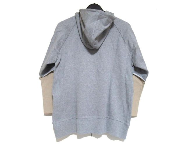 Autre Marque Sweat à capuche docking Yohji Yamamoto Marron - vue 2