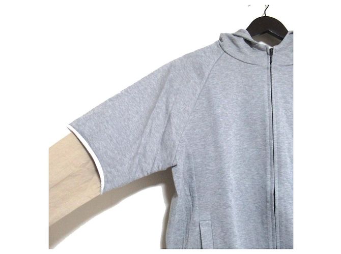 Autre Marque Sweat à capuche docking Yohji Yamamoto Marron - vue 3
