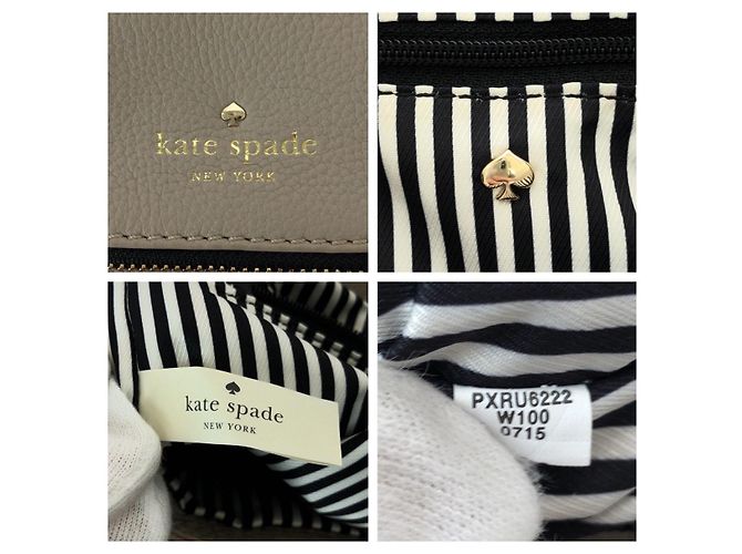 Kate Spade PXRU6222 Borsa a tracolla e pochette in pelle 2way Marrone - vista 4