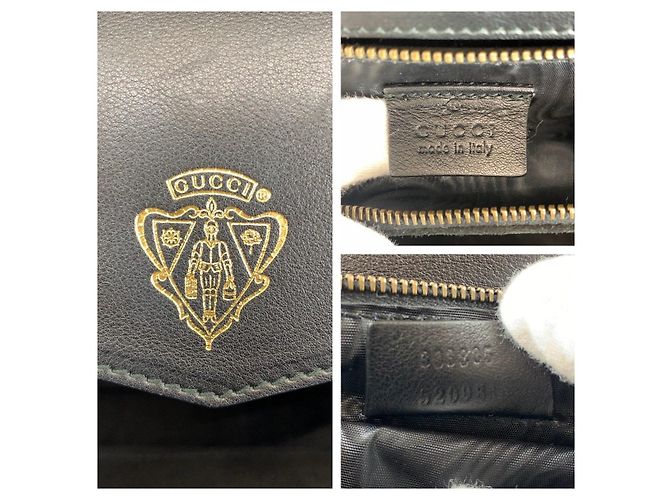 Bolso de mano Gucci 303885 de cocodrilo Negro - vista 4