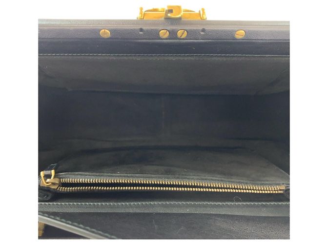 Bolso de mano Gucci 303885 de cocodrilo Negro - vista 9
