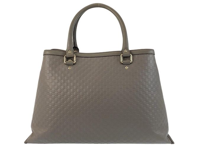 Bolso 2way Gucci de piel Microguccissima Castaño - vista 2