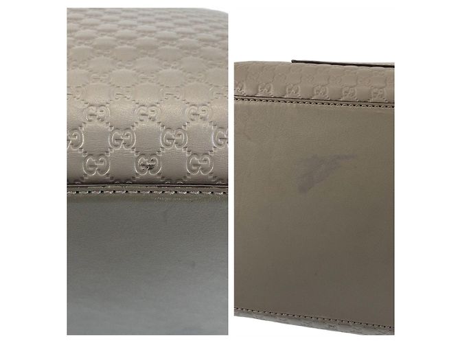 Bolso 2way Gucci de piel Microguccissima Castaño - vista 5