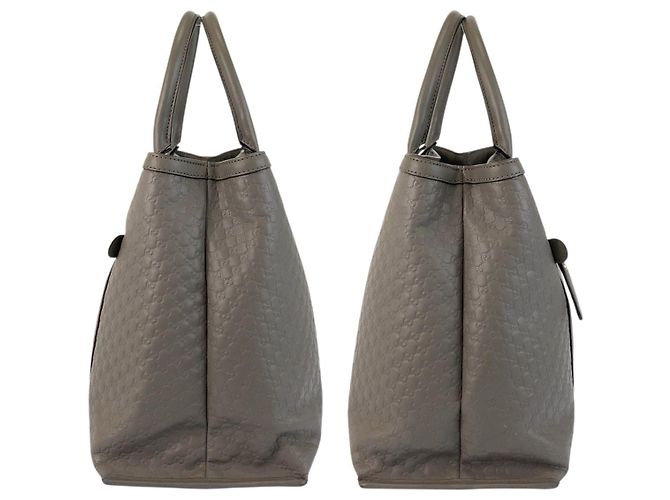 Bolso 2way Gucci de piel Microguccissima Castaño - vista 7