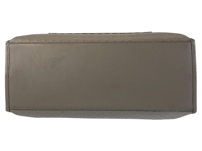 Bolso 2way Gucci de piel Microguccissima Castaño - vista 9
