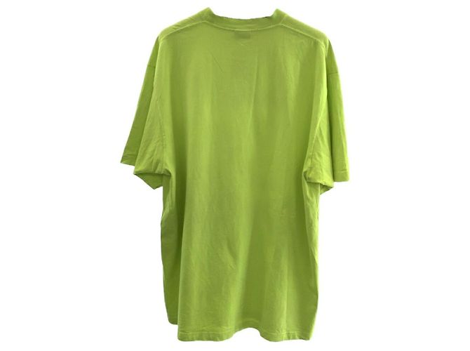 Camiseta de algodón Balenciaga CAPS Verde - vista 2