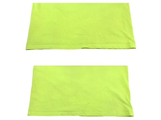 Camiseta de algodón Balenciaga CAPS Verde - vista 4