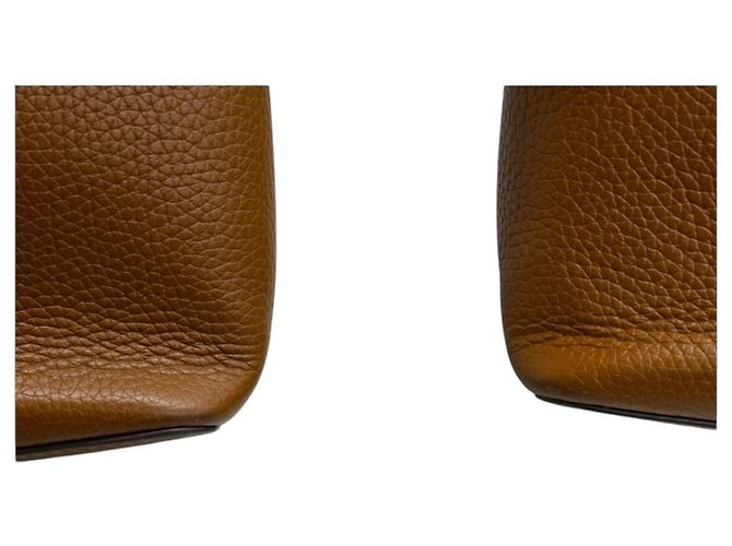 Tory Burch Blake Leder 2-Way Tasche Braun - Ansicht 6