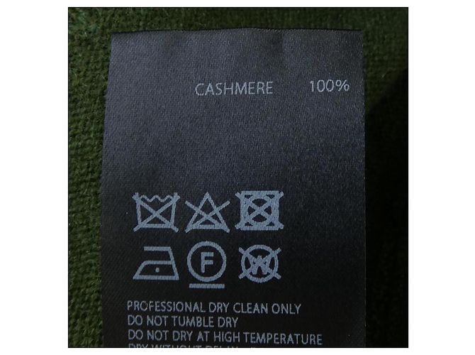 Autre Marque Cárdigan ADEAM 100% Cachemira Verde - vista 3