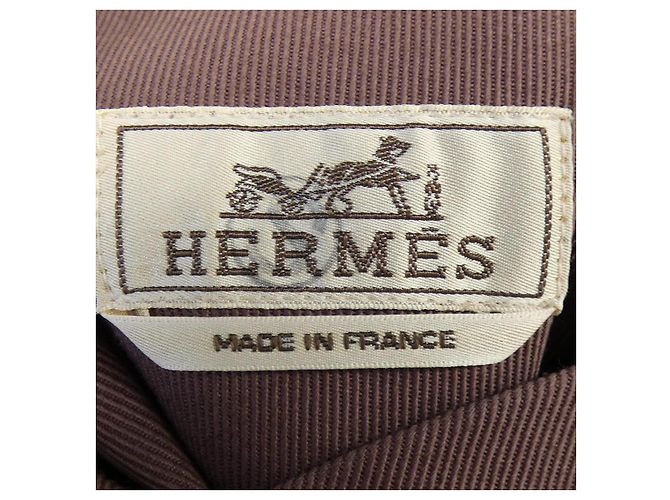 Giacca Hermès Grigio Marrone Taglia 48 - vista 4