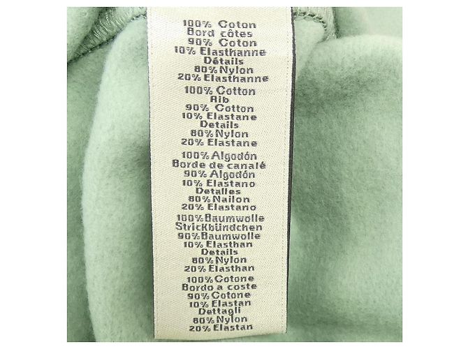Hermès Sweatshirt de algodão Hermes Run H Verde - vista 3