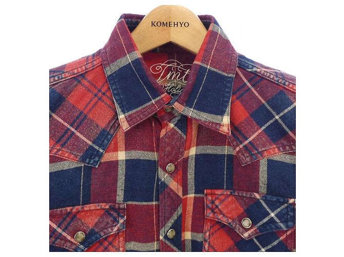 Autre Marque Camisa TMT Vermelho - vista 5