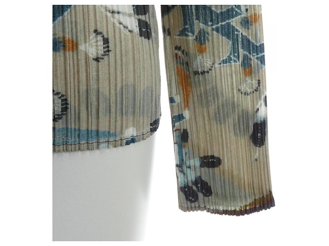 Autre Marque PLEATS PLEASE 2012 Indian Top Marrom - vista 5