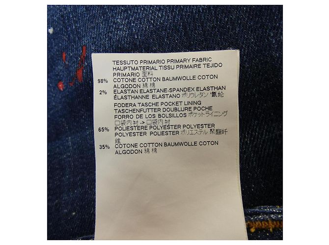 Jeans azuis Dsquared2 Azul - vista 3