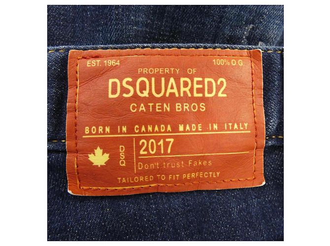 Jeans azuis Dsquared2 Azul - vista 6