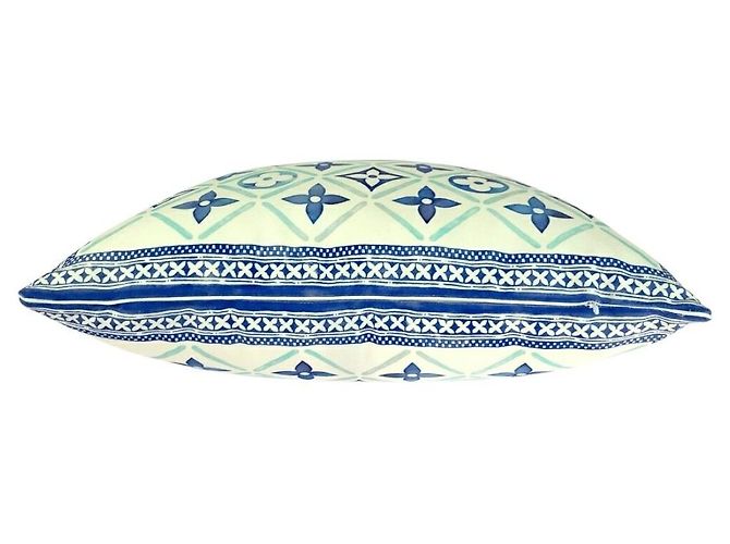 Almofada de Algodão Monogram Louis Vuitton Branco - vista 3